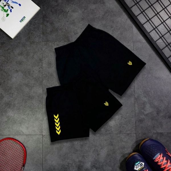 Quần cầu lông Victec QV08 Nữ - Đen vàng