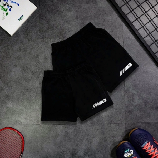 Quần cầu lông Victec QV09 Nam - Đen trắng