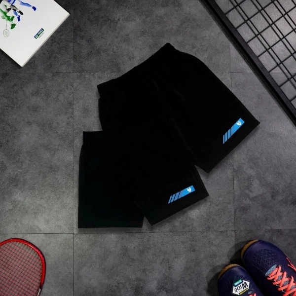 Quần cầu lông Victec QV09 Nam - Đen xanh