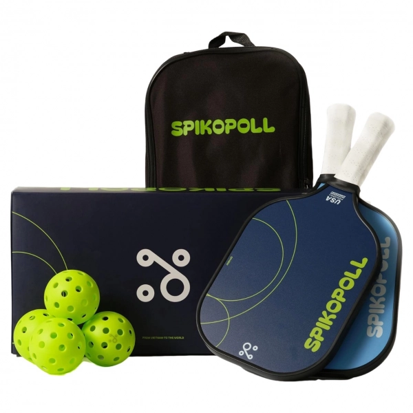 Set vợt Pickleball Spikopoll SPI New