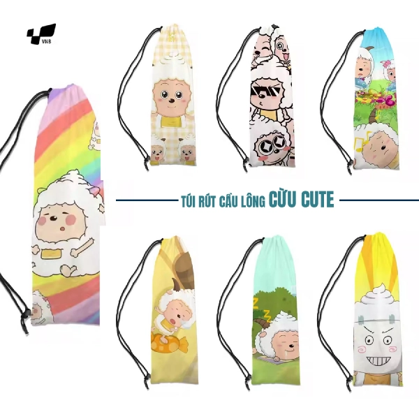 Túi Rút Cầu Lông Cừu Cute