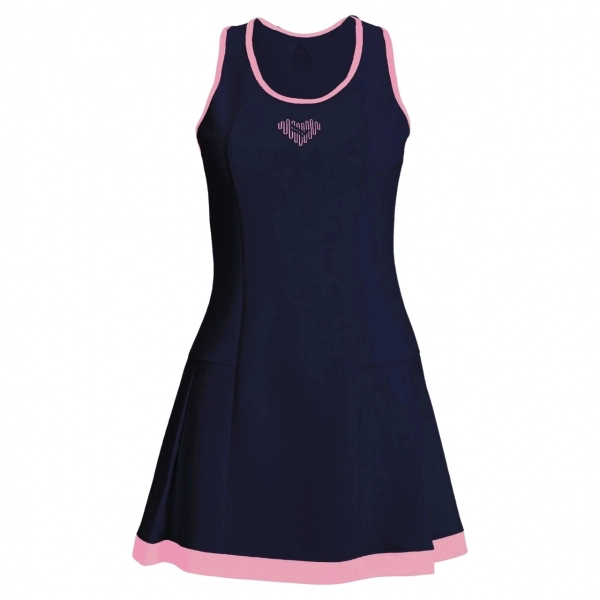 Váy liền Pickleball Kamito Heart 2 KMVH250223 - Navy chính