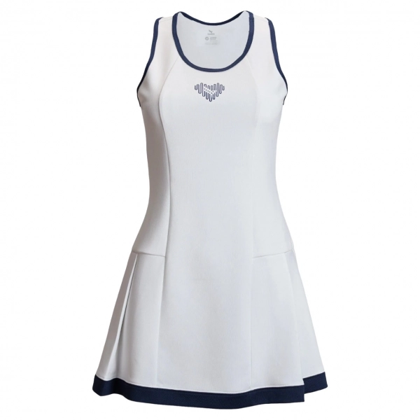 Váy liền Pickleball Kamito Heart 2 KMVH250250 - Trắng chính hãng
