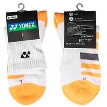 Vớ cầu lông Yonex dài 02 - Trắng vàng