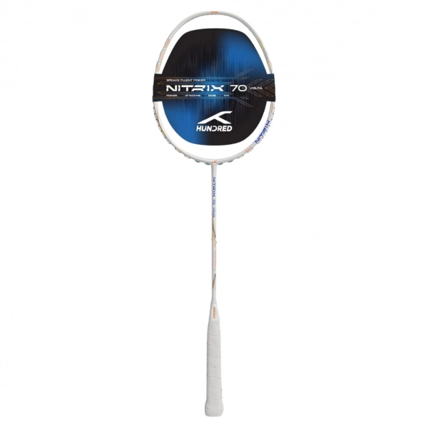 Vợt cầu lông Hundred Nitrix 70 Volta - Trắng đồng chính hãng