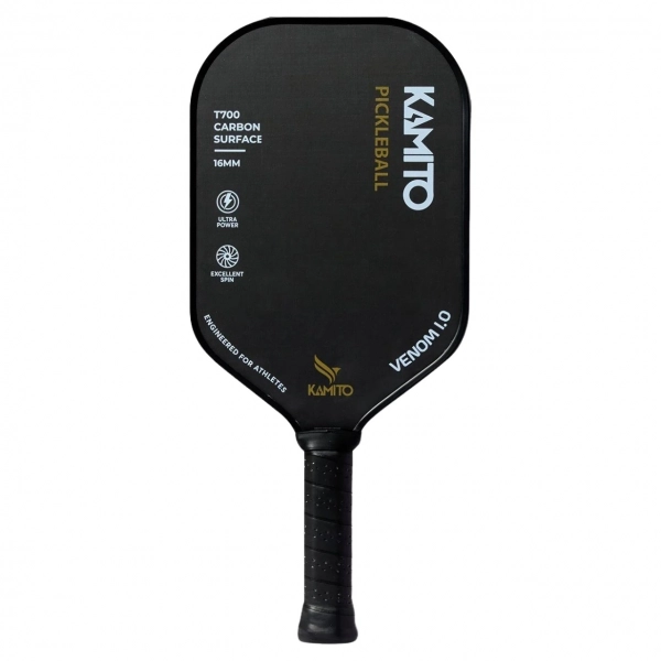 Vợt Pickleball Kamito Venom 1.1 KMVPK240840 - Đen chính hãng