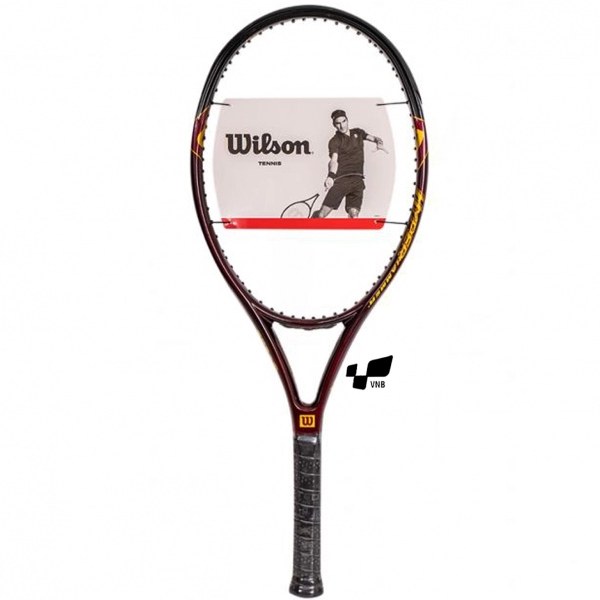 Vợt Tennis Wilson Hyper Hammer 2.3 (237gr) BUR/BLK 2 chính hãng - WR136411U2