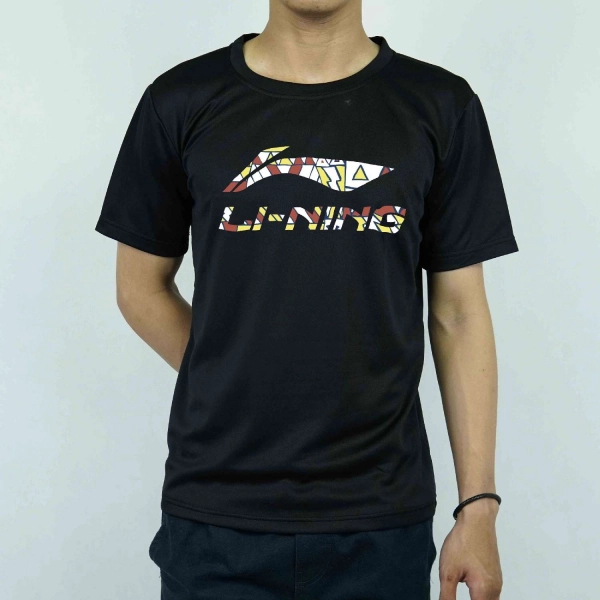 Áo cầu lông Lining nhiều màu nam đen - Mã 019