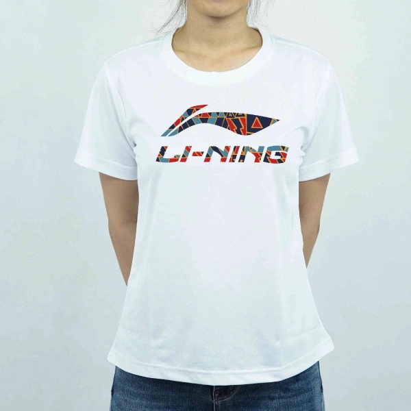 Áo cầu lông Lining nhiều màu nữ trắng - Mã 019