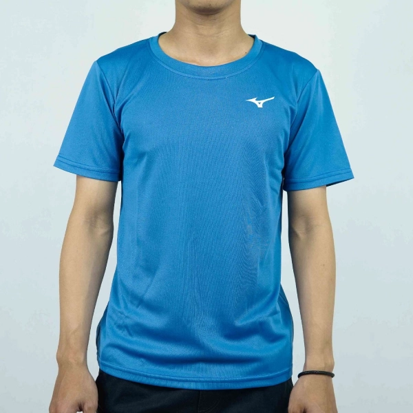 Áo cầu lông Mizuno nam xanh dương - Mã 022