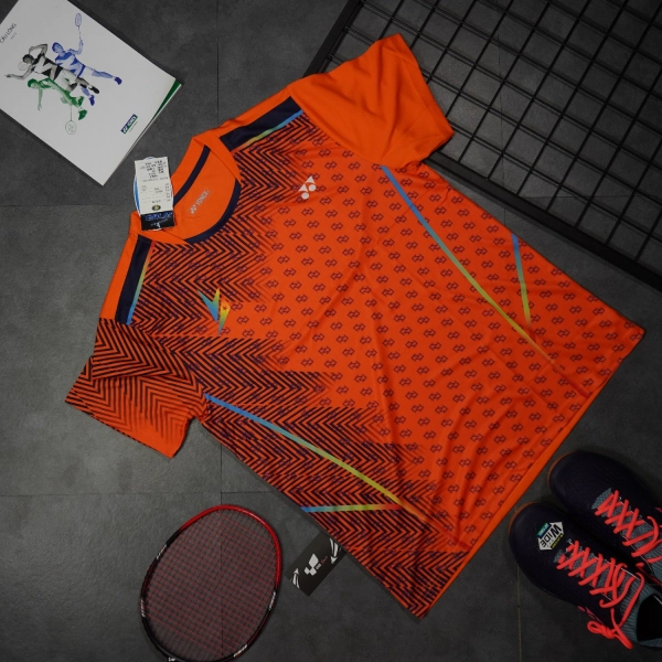 Áo cầu lông Yonex 1801 nam - Cam