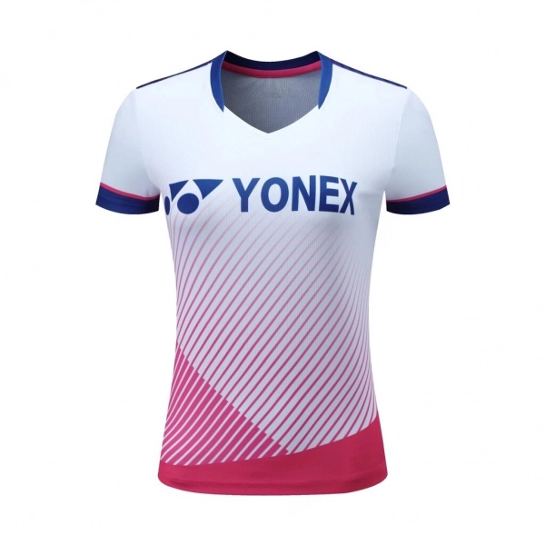 Áo cầu lông Yonex 21051 nữ - Trắng hồng