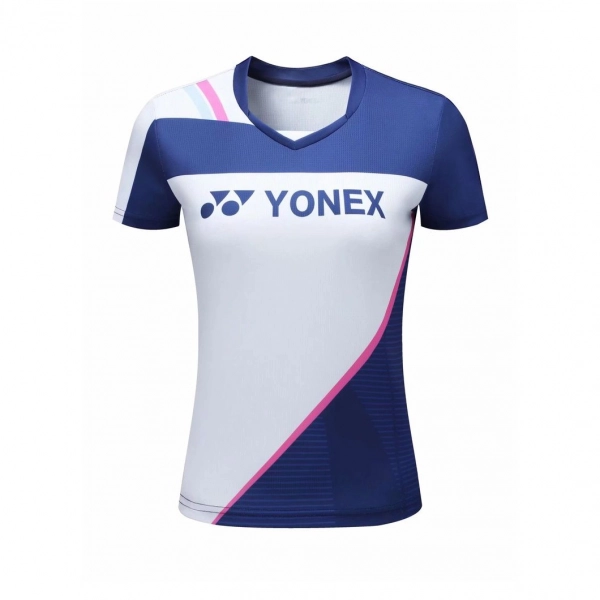 Áo cầu lông Yonex 21058 nữ - Trắng xanh