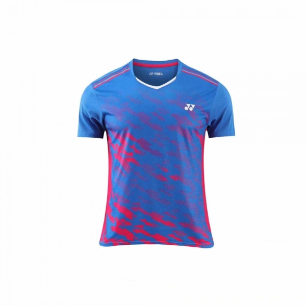 Áo cầu lông Yonex 3637 nữ - Xanh dương phối đỏ