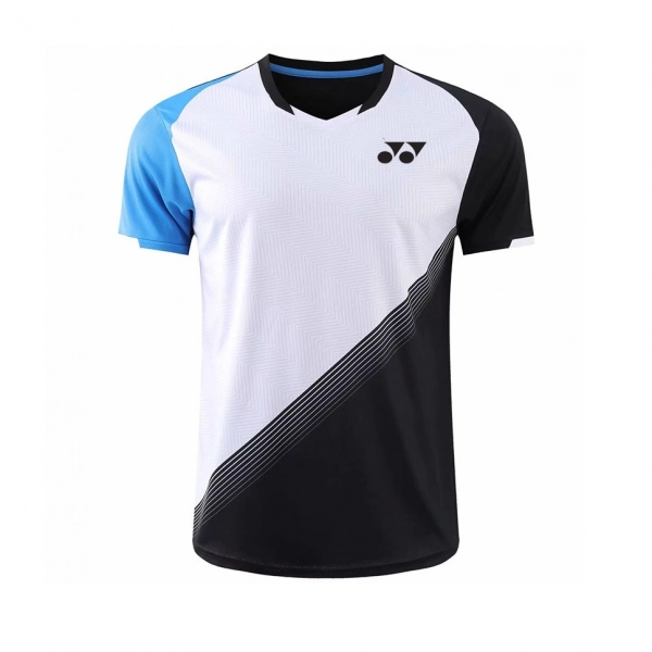 Áo cầu lông Yonex 3658 nam - Trắng đen