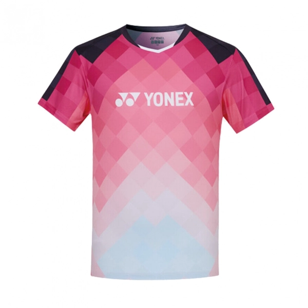 Áo cầu lông Yonex 3707 nam - Hồng