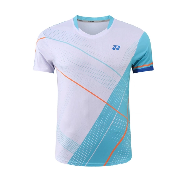 Áo cầu lông Yonex 5170 nam - Trắng xanh