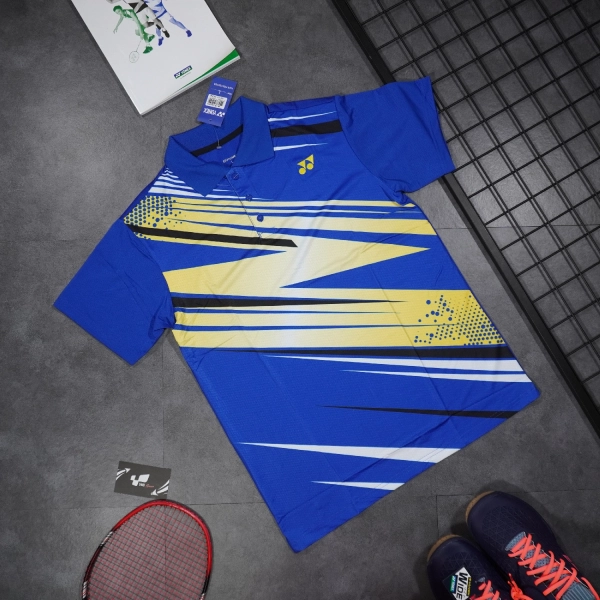 Áo cầu lông Yonex A14 nam - Xanh đậm