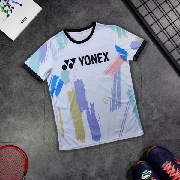 Áo cầu lông Yonex A177 nam - Trắng