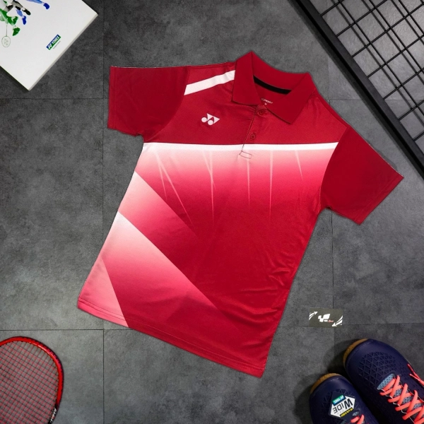 Áo cầu lông Yonex A18 nam - Đỏ