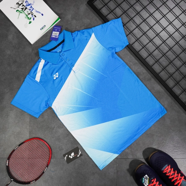 Áo cầu lông Yonex A18 nam - Xanh