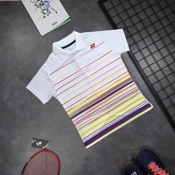 Áo cầu lông Yonex A19 nam - Trắng