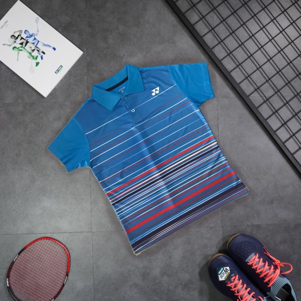 Áo cầu lông Yonex A19 nam - Xanh