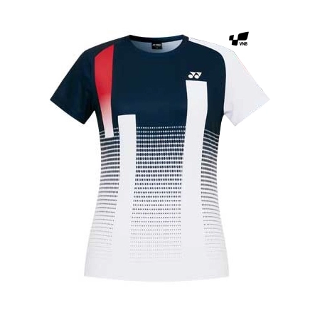 Áo cầu lông Yonex A2022 nữ - Xanh trắng