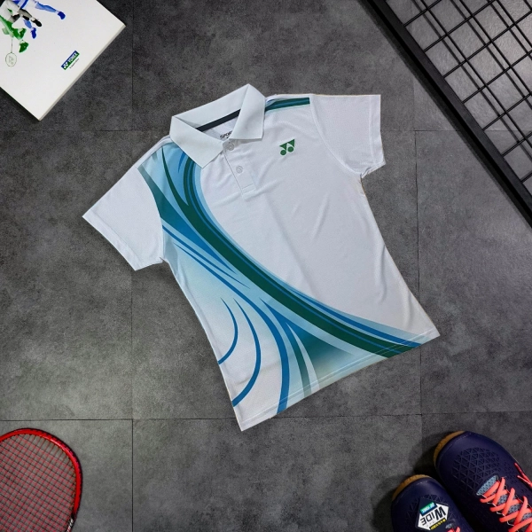 Áo cầu lông Yonex A25 nam - Trắng