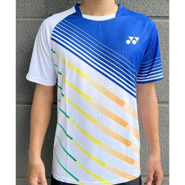 Áo cầu lông Yonex AC70 Nam - Xanh