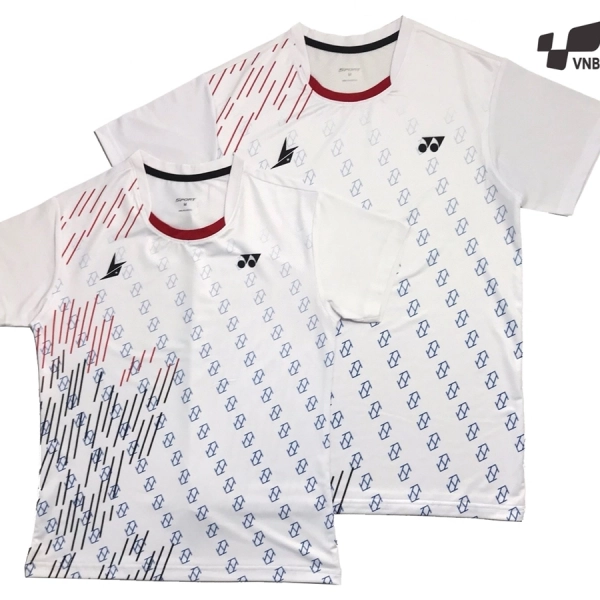 Áo cầu lông Yonex AT06 nam - Trắng