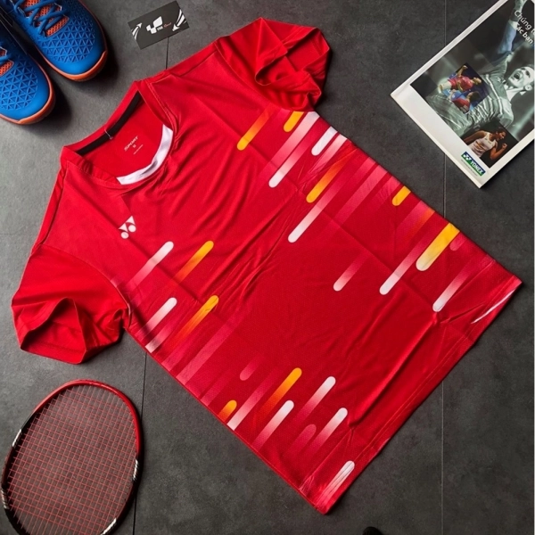 Áo cầu lông Yonex AT07 nam - Đỏ