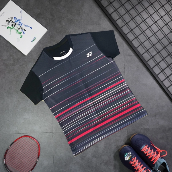 Áo cầu lông Yonex AT10 nam - Đen