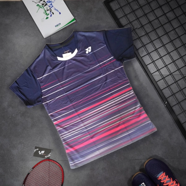 Áo cầu lông Yonex AT10 nam - Xanh