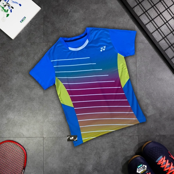 Áo cầu lông Yonex AT19 nam - Xanh nhạt