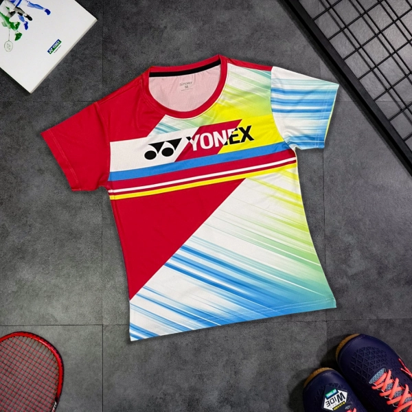 Áo cầu lông Yonex AT2204 nam - Đỏ