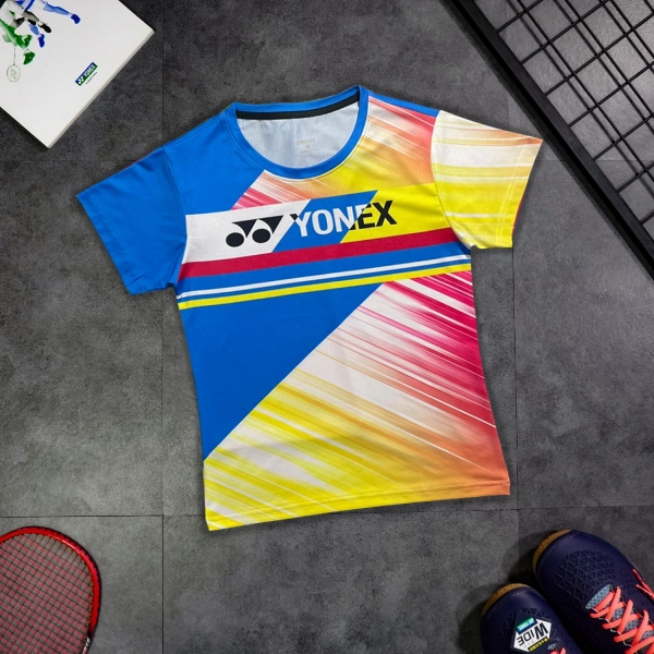 Áo cầu lông Yonex AT2204 nam - Xanh nhạt