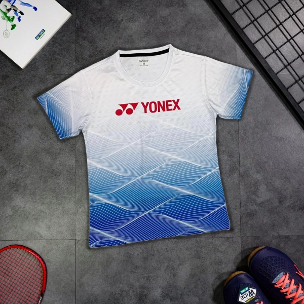 Áo cầu lông Yonex AT2208 Nam - Trắng