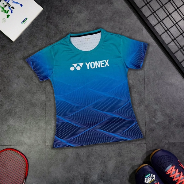 Áo cầu lông Yonex AT2208 Nữ - Xanh