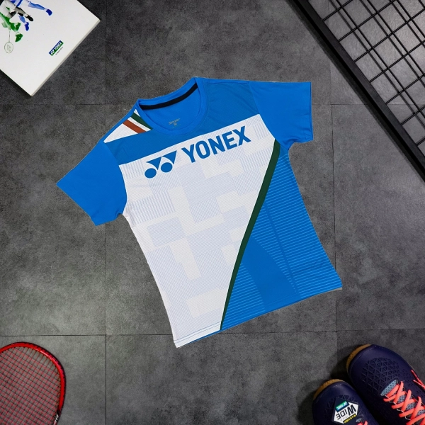 Áo cầu lông Yonex AT24 nam - Xanh dương