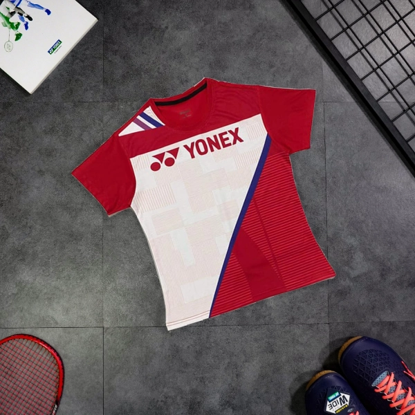 Áo cầu lông Yonex AT24 nữ - Đỏ