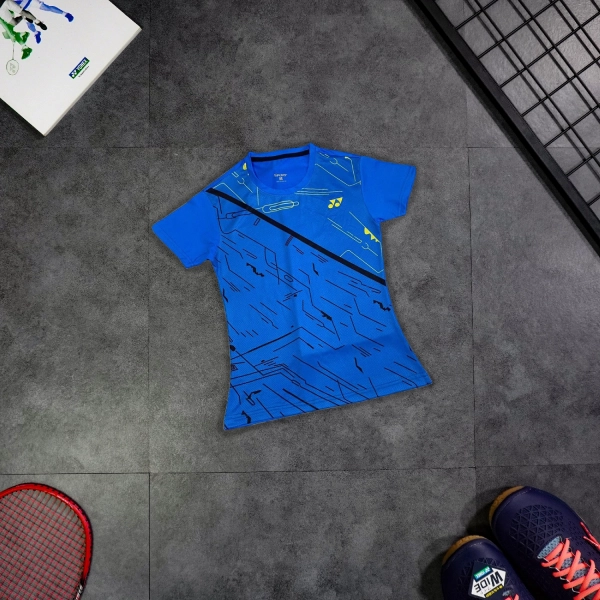 Áo cầu lông Yonex AT25 nữ - Xanh dương