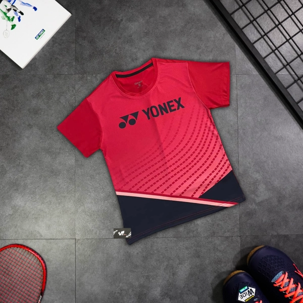 Áo cầu lông Yonex AT28 nam - Đỏ