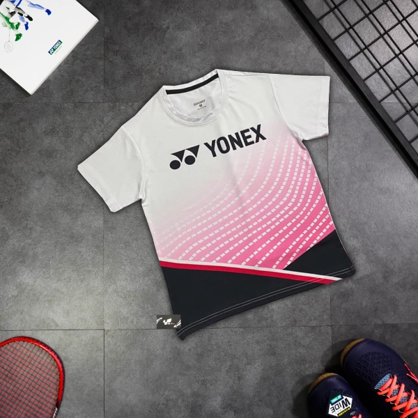 Áo cầu lông Yonex AT28 nam - Trắng