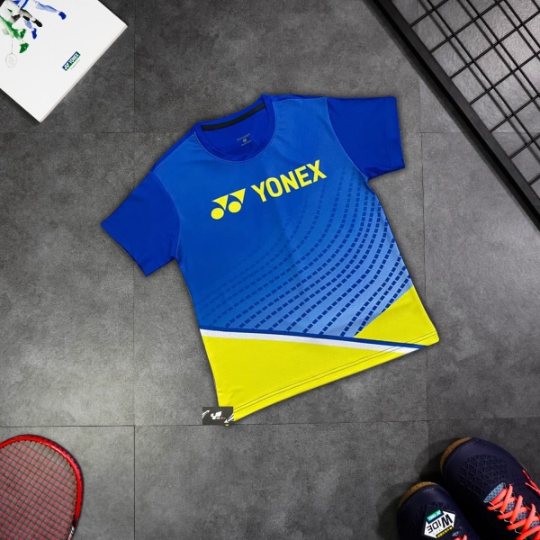 Áo cầu lông Yonex AT28 nam - Xanh đậm