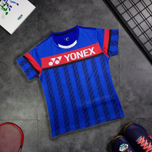 Áo cầu lông Yonex AT34 nam - Xanh đậm