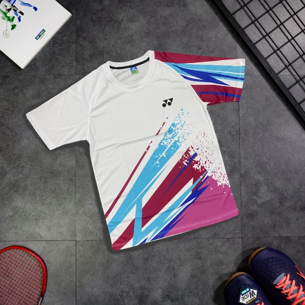 Áo cầu lông Yonex N02 nam - Trắng