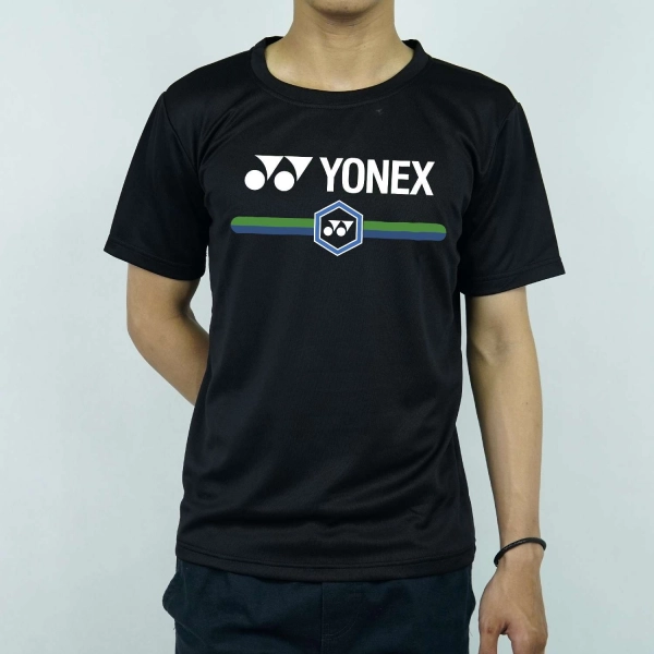 Áo cầu lông Yonex nam đen - Mã 057