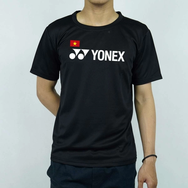 Áo cầu lông Yonex nam đen - Mã 179