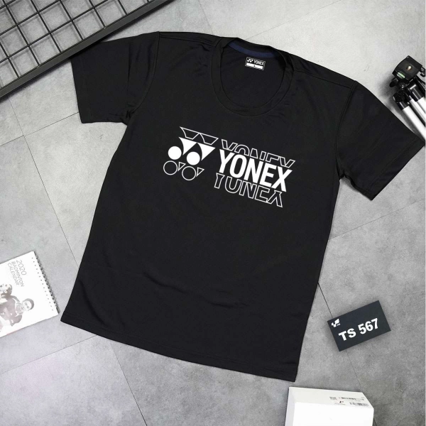 Áo cầu lông Yonex nam đen - Mã 567